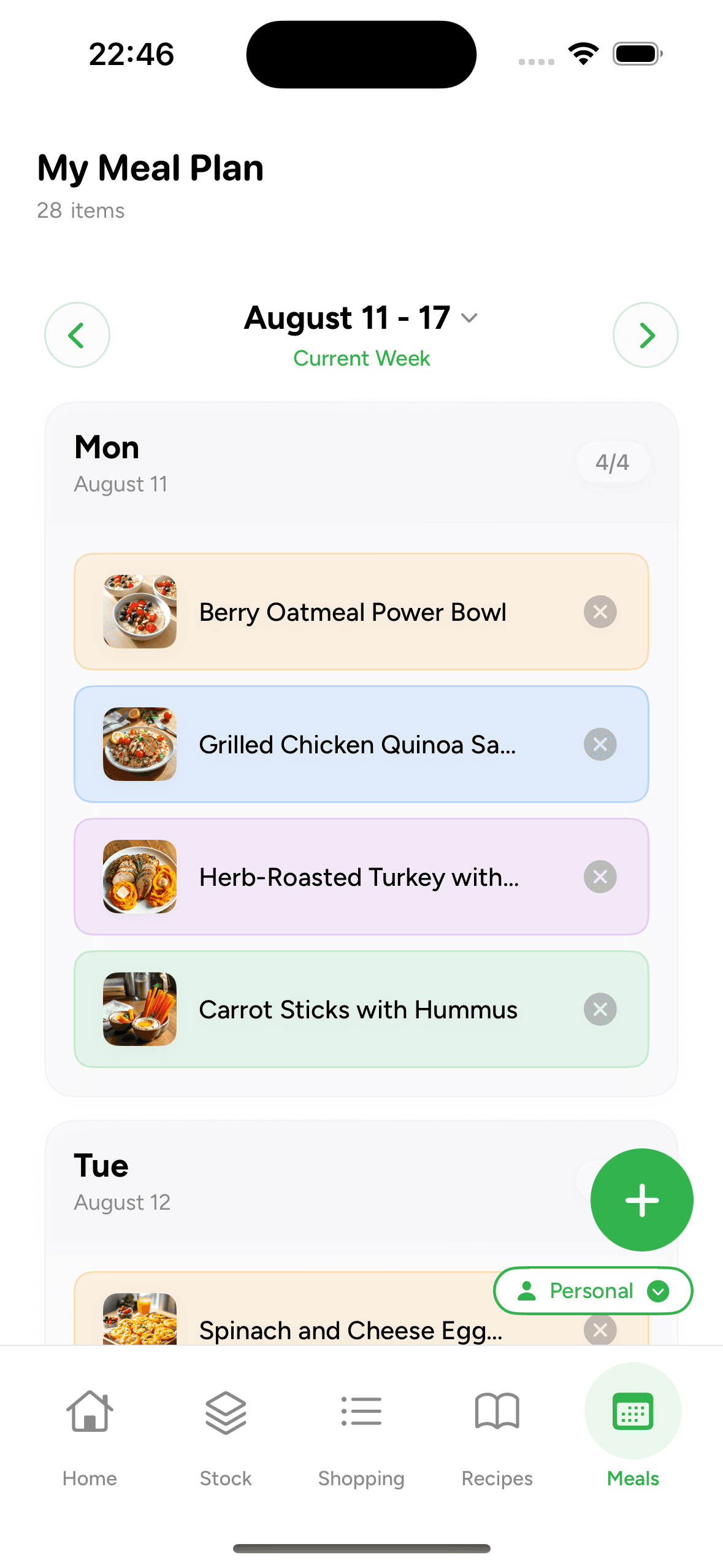Plan your whole week in 5 minutes demo